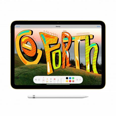 Apple iPad 10.9" (10 Gen) 256GB Wi-Fi+4G (2022) Yellow (MQ6V3) 00000038481-016 фото