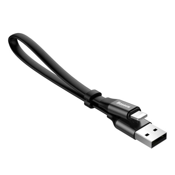 Кабель Baseus Nimble Portable Cable For Apple 23CM Black (CALMBJ-B01) 13384 фото