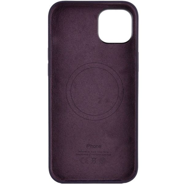 Чехол для смартфона Silicone Full Case AAA MagSafe IC для iPhone 14 Elderberry (Orig14Elderberry) 47216 фото