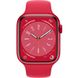 Apple Watch Series 8 45mm (GPS) (Product)Red Aluminum Case with (Product)Red Sport Band - Regular (MNP43) 00000038170-001 фото 2