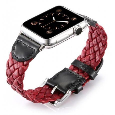 Ремінець Weave Buckle Band для Apple Watch 42mm Red 00000018815 фото