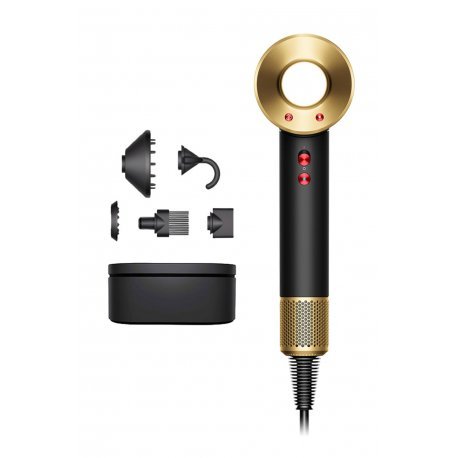 Фен Dyson HD07 Supersonic Special Gift Edition Onyx/Gold (534017-01) EU 1003693 фото