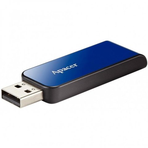 Flash Apacer USB 2.0 AH334 32Gb blue (AP32GAH334U-1) 8896 фото