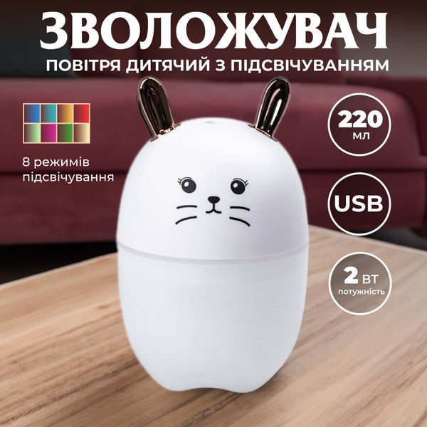 Зволожувач повітря MengChong H2O Humidifier міні зволожувач повітря 2072885662 фото