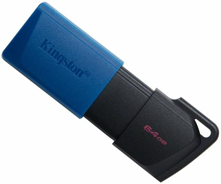 Flash Kingston USB 3.2 DT Exodia M 64GB Black/Blue (DTXM/64GB) 16105 фото