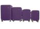 Комплект валіз Carbon 0508 колір фіолетовий 0508/SET/violet фото 1