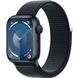 Apple Watch Series 9 41mm (GPS) Midnight Aluminum Case with Midnight Sport Loop (MR8Y3) 00000044755-001 фото 1