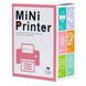 Дитячий міні-принтер портативний Mini Printer портативний дитячий принтер Рожевий 2140008462 фото 4