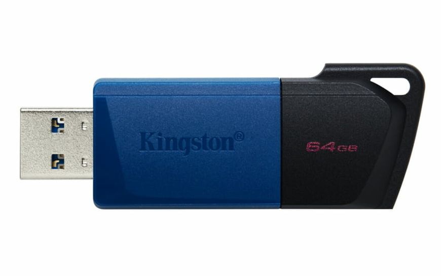 Flash Kingston USB 3.2 DT Exodia M 64GB Black/Blue (DTXM/64GB) 16105 фото