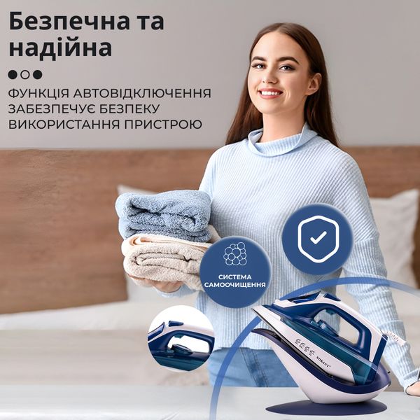 Праска парова Sokany SL-2055A 2-in-1 Steam Iron 2400W праска з парою 1888743117 фото