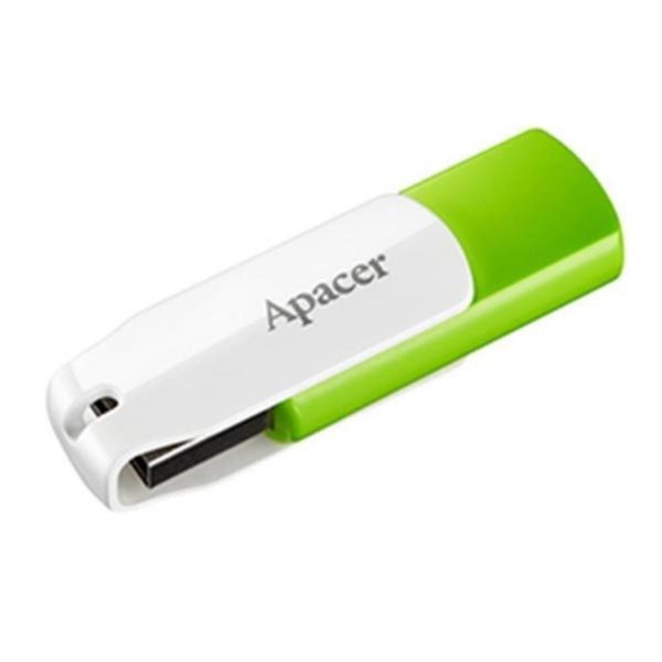 Flash Apacer USB 2.0 AH335 32Gb green (AP32GAH335G-1) 8897 фото