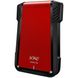 Внешний карман A-DATA EX500 для 2.5'' HDD/SSD USB3.1 Red (AEX500U3-CRD) 14794 фото 1