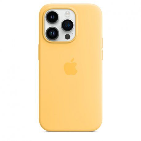 Чохол Apple iPhone 14 Pro Silicone Case with MagSafe Sunglow (MPTM3) 00000037612 фото