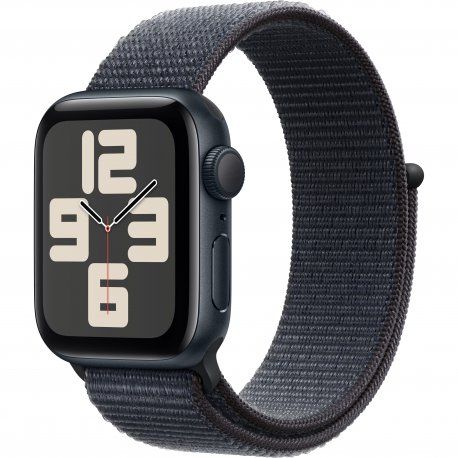 Apple Watch SE 2024 40mm (GPS) Midnight Aluminum Case with Ink Sport Loop (MXEA3QH/A) 1005144 фото