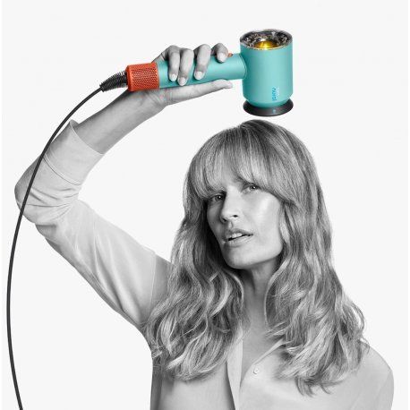 Фен Dyson HD16 Supersonic Nural Hair Dryer Vinca Blue/Topaz (515166-01) EU 00000046999 фото