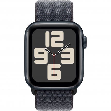 Apple Watch SE 2024 40mm (GPS) Midnight Aluminum Case with Ink Sport Loop (MXEA3QH/A) 1005144 фото