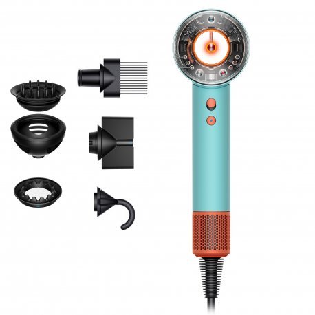 Фен Dyson HD16 Supersonic Nural Hair Dryer Vinca Blue/Topaz (515166-01) EU 00000046999 фото