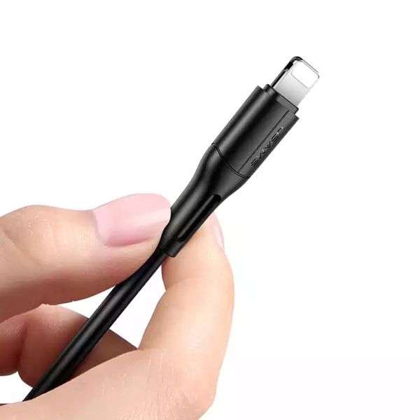 Кабель Usams US-SJ500 U68 Lightning Charging & Data Cable 1m Black (SJ500USB01) 22505 фото