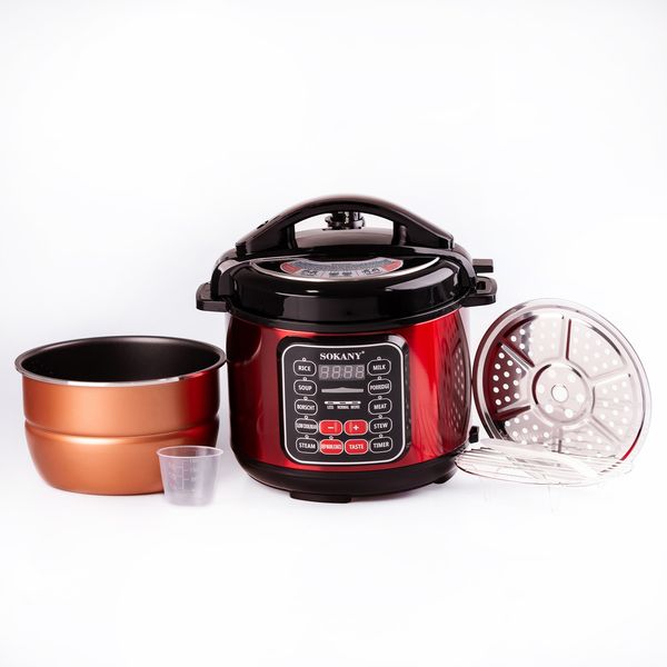 Мультиварка Sokany SK-2402-5L Pressure Cooker 1000W 5l мультиварки пароварки 2025405232 фото