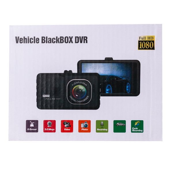 Відеореєстратор Binmer T710 Vegicle BlackBOX DVR Full-HD відеореєстратор топ 10 1891171032 фото