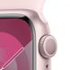 Apple Watch Series 9 41mm (GPS) Pink Aluminum Case with Light Pink Sport Band - Size S/M (MR933) 00000043706-001 фото 3