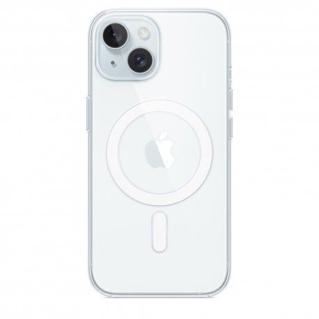 Чохол Apple iPhone 15 Clear Case with MagSafe (MT203) 00000043470 фото