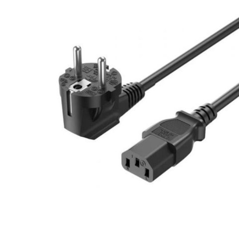 Кабель Vention 3-Prong Power Cord 1.8M C13 Connector EU-Plug (ZCGBAC) (ZCGBAC) 48015 фото