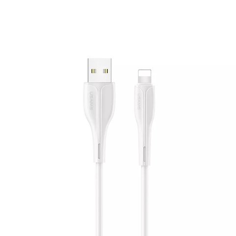 Кабель Usams US-SJ371 U38 Lightning Charging and Data Cable 1m White (SJ371USB02) 22508 фото