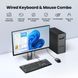 Комплект из манипулятора мыши и клавиатуры UGREEN Wired Keyboard and Mouse Combo (UGR-15217) 51715 фото 4