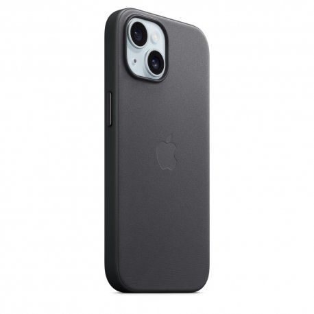 Чохол Apple iPhone 15 FineWoven Case with MagSafe Black (MT393) 00000043475 фото