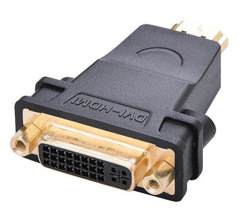 Адаптер UGREEN HDMI Male to DVI (24+5) Female Adapter (Black)(UGR-20123) (UGR-20123) 50104 фото