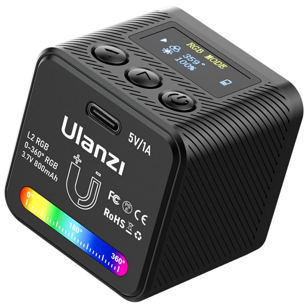 Відеосвітло Ulanzi Vijim RGB COB VEDIO LIGHT (UV-2878 L2 RGB) (UV-2878) 45688 фото