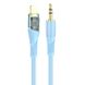 Аудiокабель HOCO UPA25 Transparent Discovery Edition Digital audio conversion cable iP Blue (6931474791160) 41559 фото 1