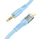 Аудiокабель HOCO UPA25 Transparent Discovery Edition Digital audio conversion cable iP Blue (6931474791160) 41559 фото 2