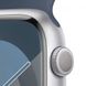 Apple Watch Series 9 41mm (GPS) Silver Aluminum Case з Storm Blue Sport Band - Size S/M (MR903) 00000043687-001 фото 3