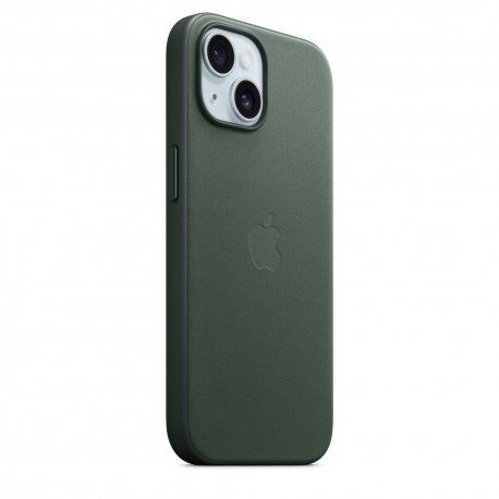 Чохол Apple iPhone 15 FineWoven Case with MagSafe Evergreen (MT3J3) 00000043472 фото