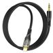 Аудiокабель HOCO UPA25 Transparent Discovery Edition Digital audio conversion cable iP Black (6931474791153) 41560 фото 4