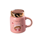 Кухоль керамічний Creative Show Ceramics Cup Cute Girl 420ml кухоль для чаю з кришкою Рожевий 2028279346 фото 1