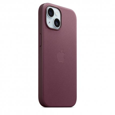 Чохол Apple iPhone 15 FineWoven Case with MagSafe Mulberry (MT3E3) 00000043471 фото