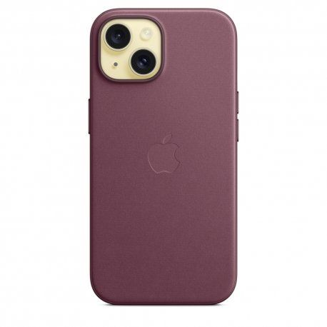 Чохол Apple iPhone 15 FineWoven Case with MagSafe Mulberry (MT3E3) 00000043471 фото