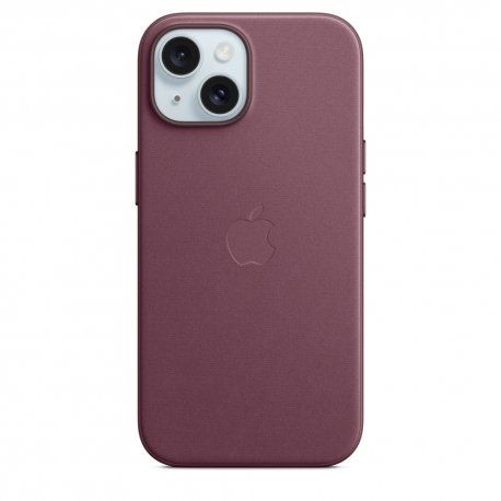 Чохол Apple iPhone 15 FineWoven Case with MagSafe Mulberry (MT3E3) 00000043471 фото