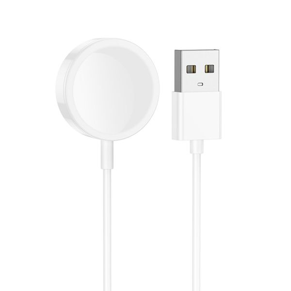 Кабель HOCO Y9 Smart sports watch charging cable White (6931474798930) 39301 фото