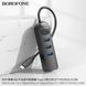 Адаптер Borofone DH6 Erudite 4-in-1 Gigabit Ethernet Adapter(Type-C to USB3.0*3+RJ45)(L=0.2M) Black (6941991104312) 49270 фото 5