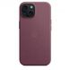 Чохол Apple iPhone 15 FineWoven Case with MagSafe Mulberry (MT3E3) 00000043471 фото 5