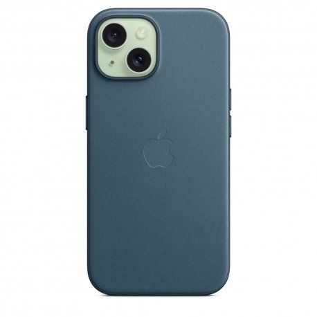 Чохол Apple iPhone 15 FineWoven Case with MagSafe Pacific Blue (MT3G3) 00000043474 фото