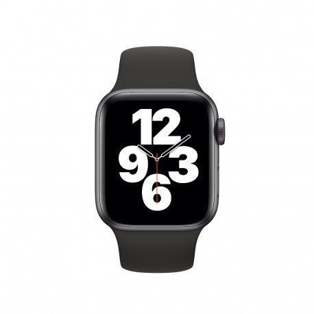 Ремінець для Apple Watch 38/40mm Sport Band Black (MTP62) 00000029829 фото