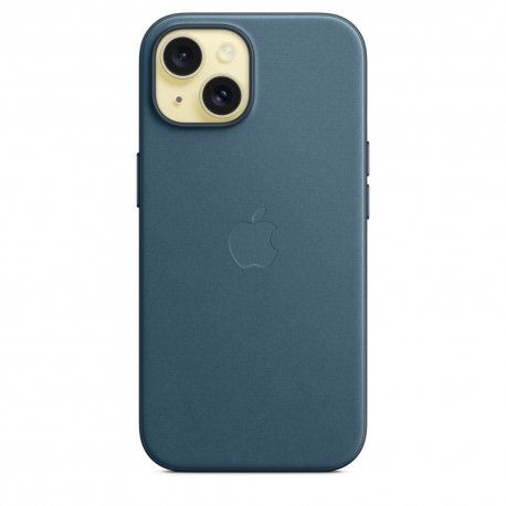 Чохол Apple iPhone 15 FineWoven Case with MagSafe Pacific Blue (MT3G3) 00000043474 фото