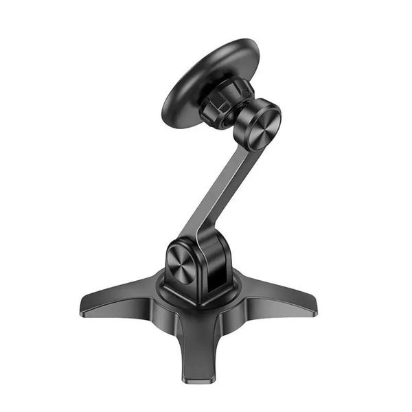 Тримач для мобільного HOCO HD2 Joy ring magnetic desktop stand Black (6931474797018) 44067 фото