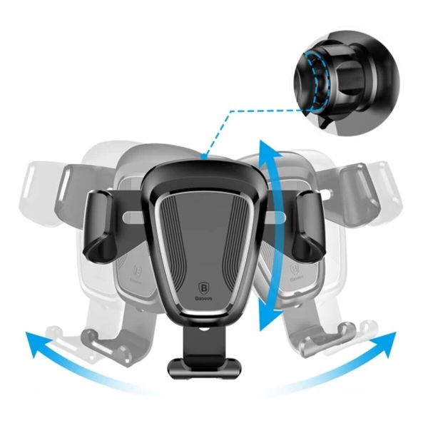 Держатель для мобильного Baseus Gravity Car Mount Black (SUYL-01) 8122 фото