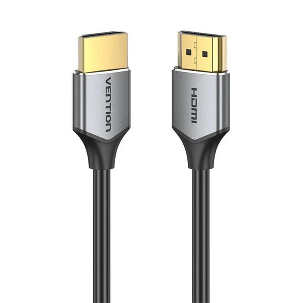 Кабель Vention Ultra Thin HDMI Male to Male HD v2.0 Cable 1.5M Gray Aluminum Alloy Type (ALEHG) (ALEHG) 49775 фото